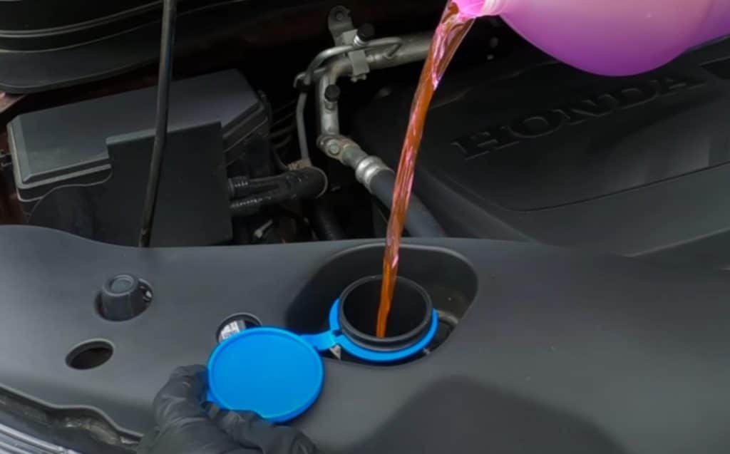 auto kvapalina