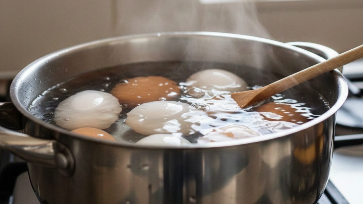 vajcia voda varenie