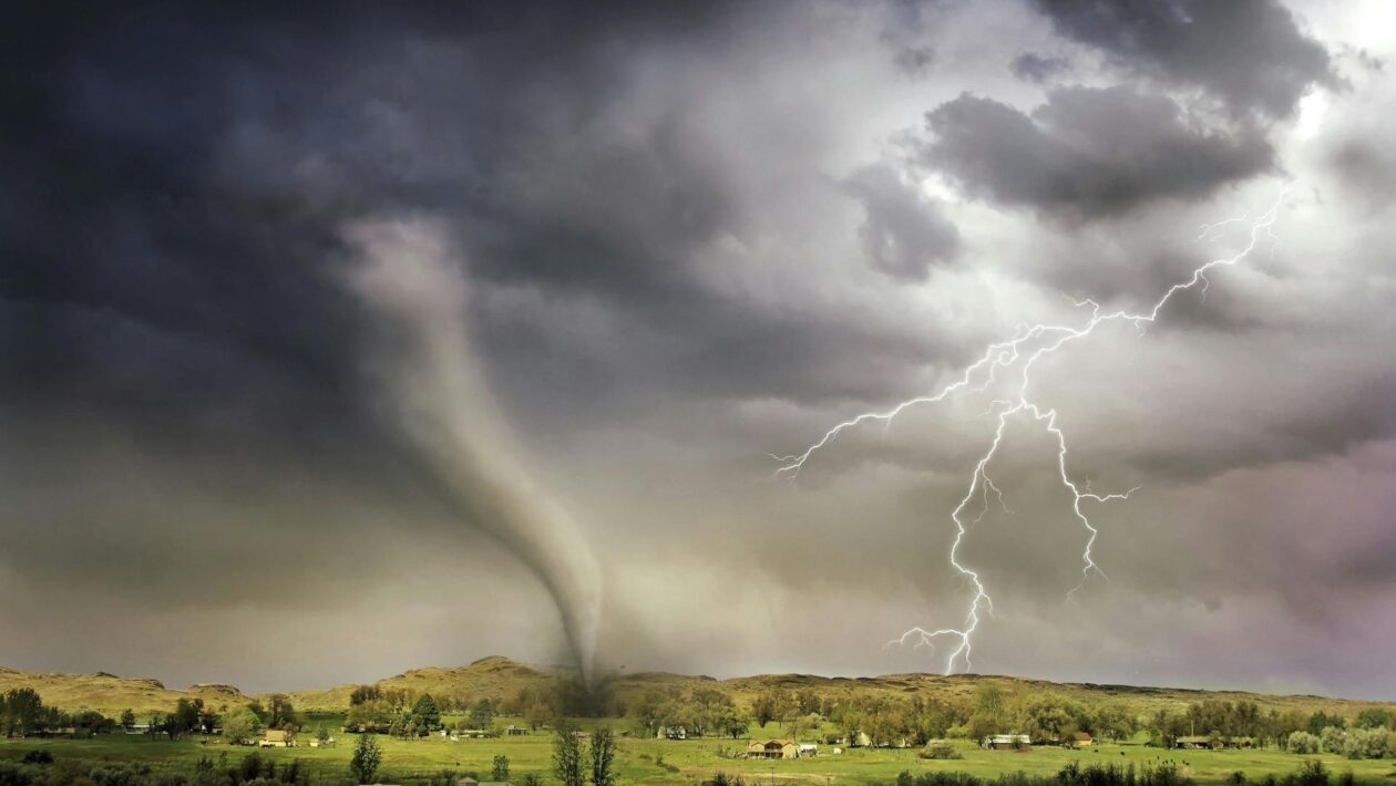 tornado burka blesk