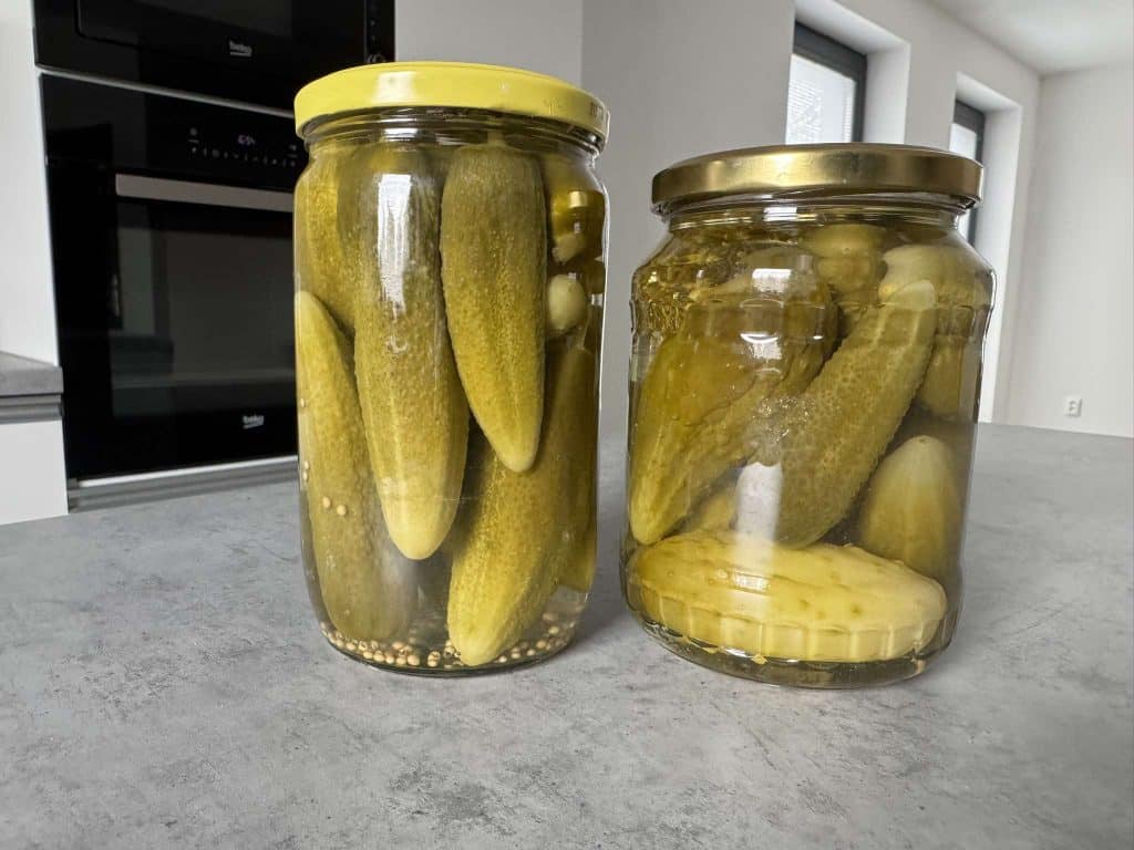 nakladane uhorky kvasene