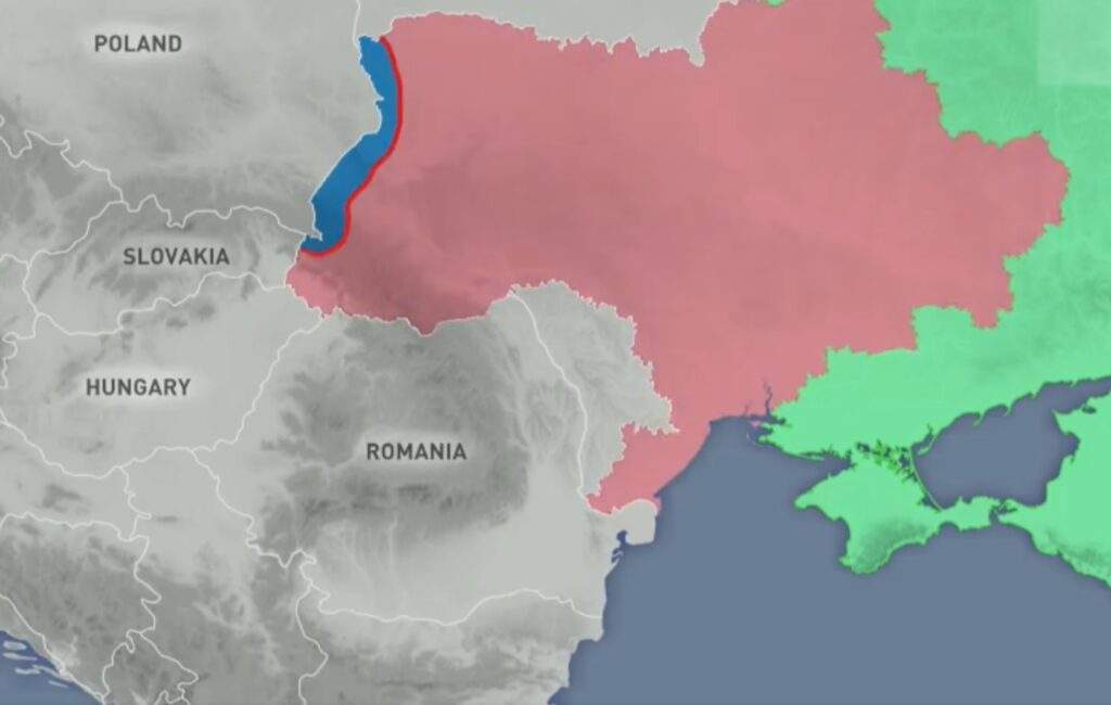 mapa ukrajina rusko 1