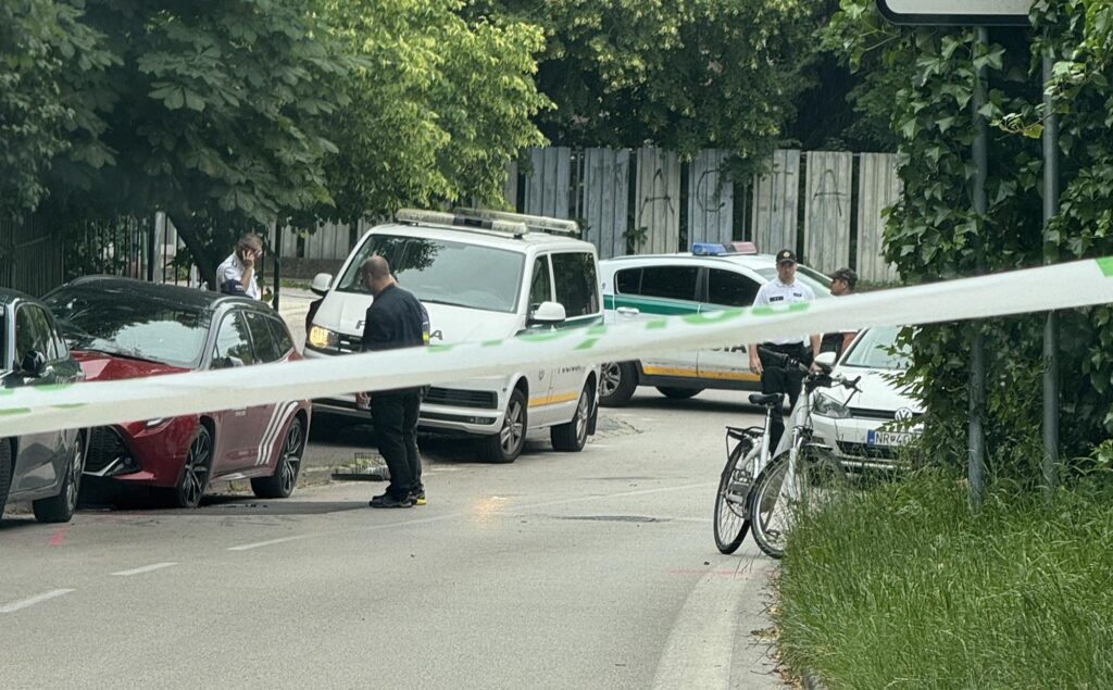 zrazena cyklistka nitra