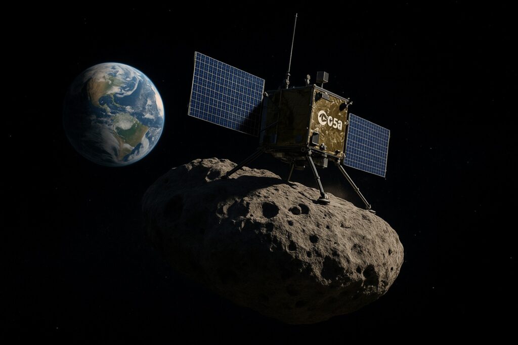 esa pristatie asteroid