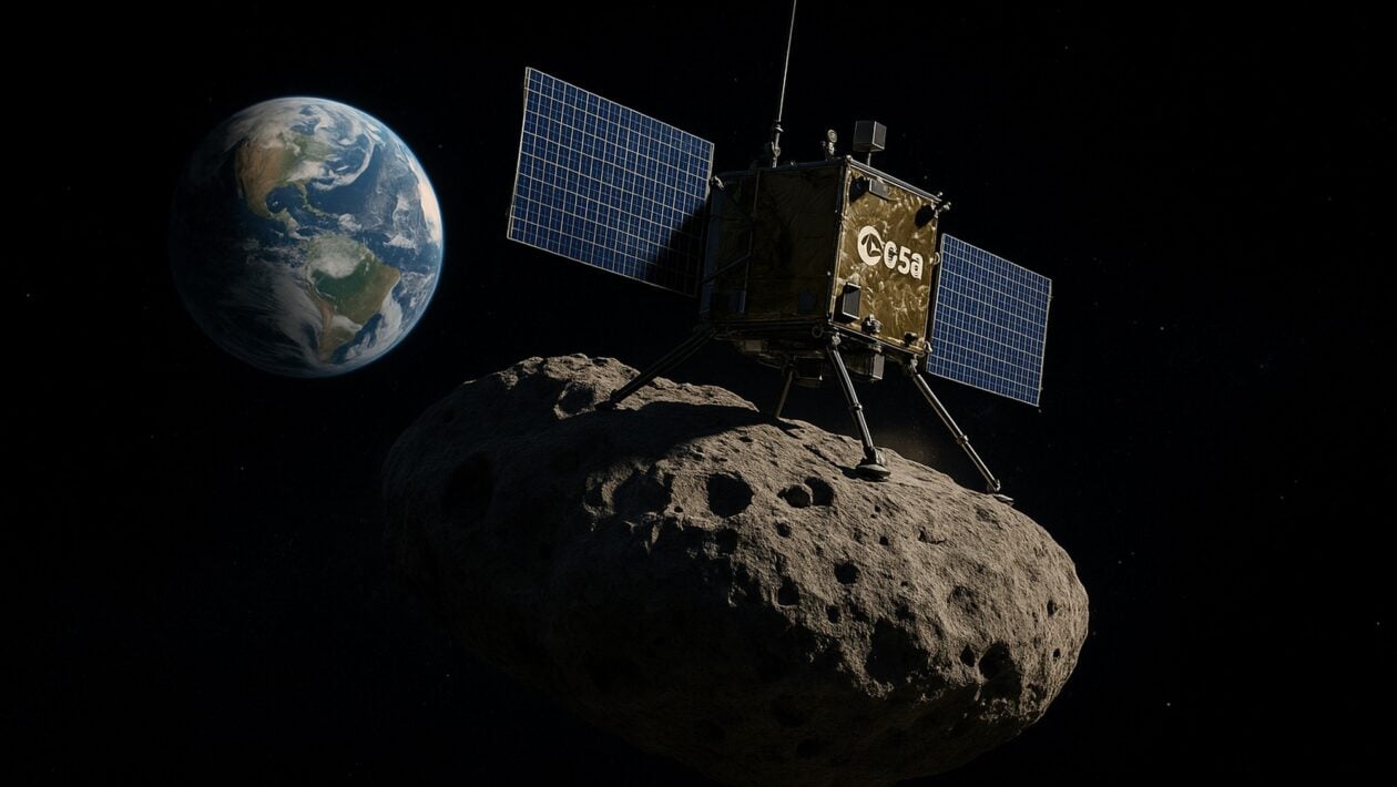 esa pristatie asteroid