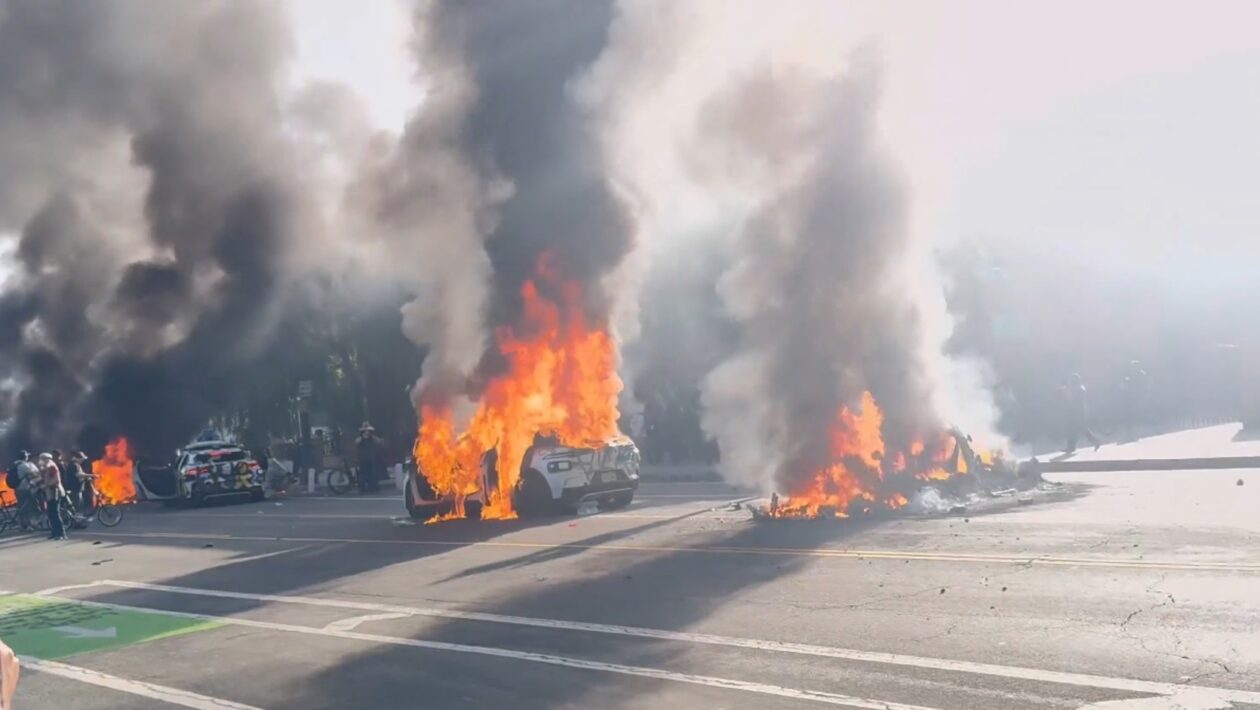 los angeles protesty