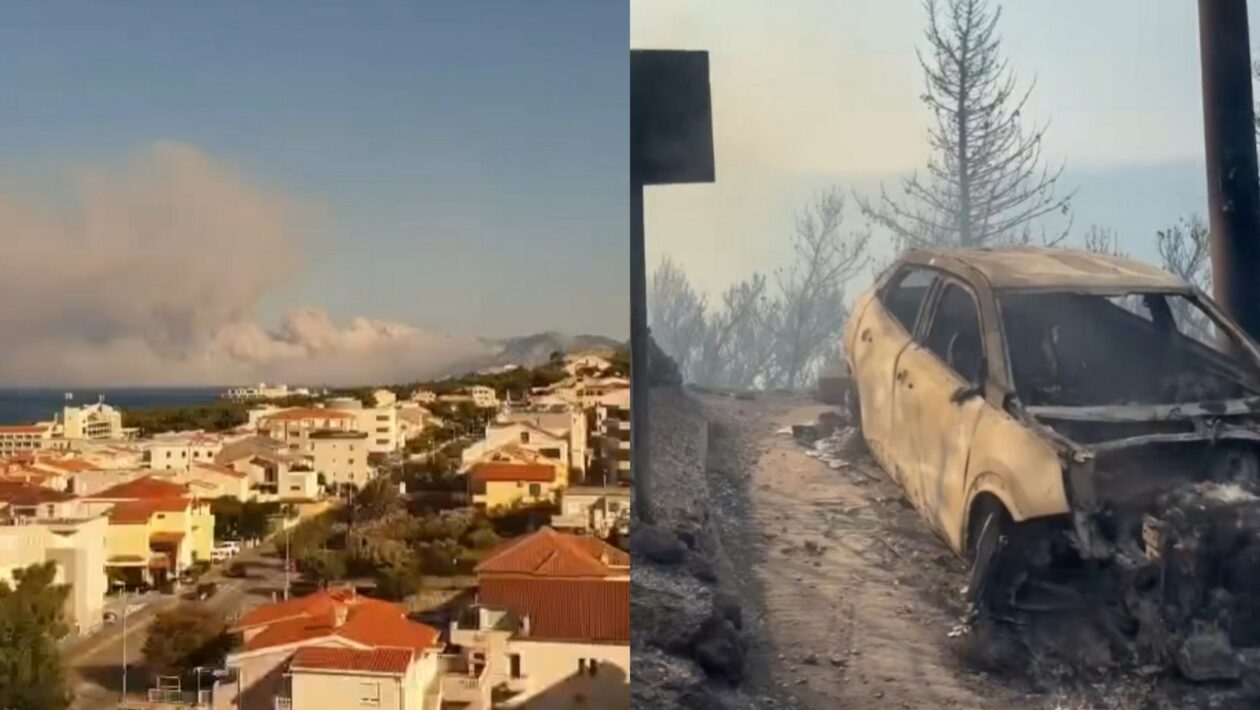 poziar chorvatsko