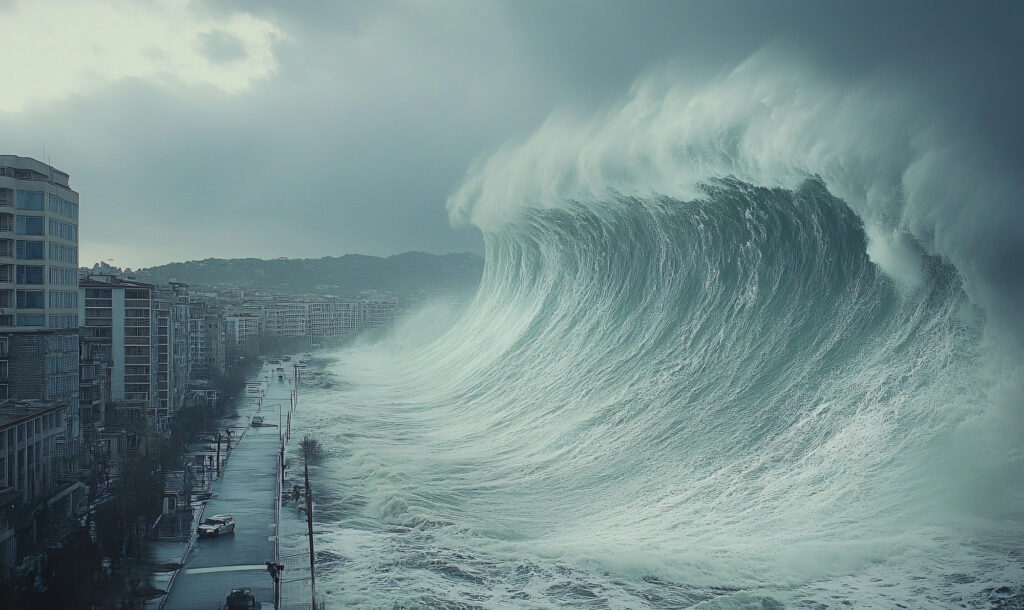 ako vznika tsunami