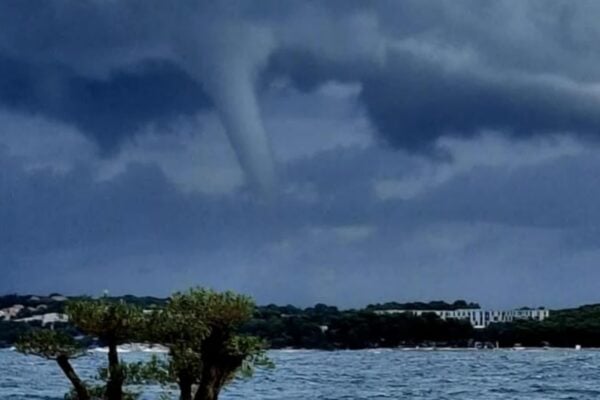 chorvatsko pocasie tornado