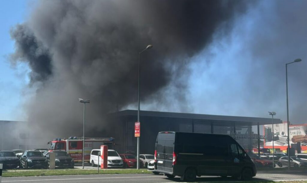 poziar dunajska streda kia