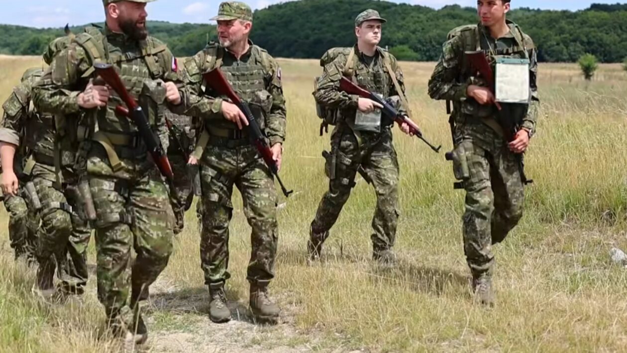 prezident vycvik vojak