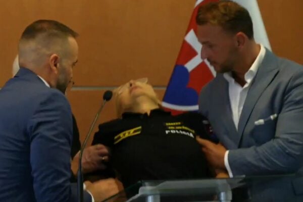 policajna prezidentka odpadla