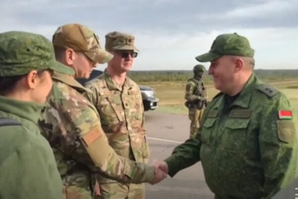 amerika bielorusko cvicenie vojaci