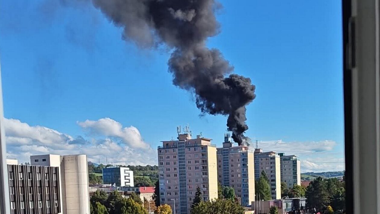 poziar banska bystrica namestie slobody
