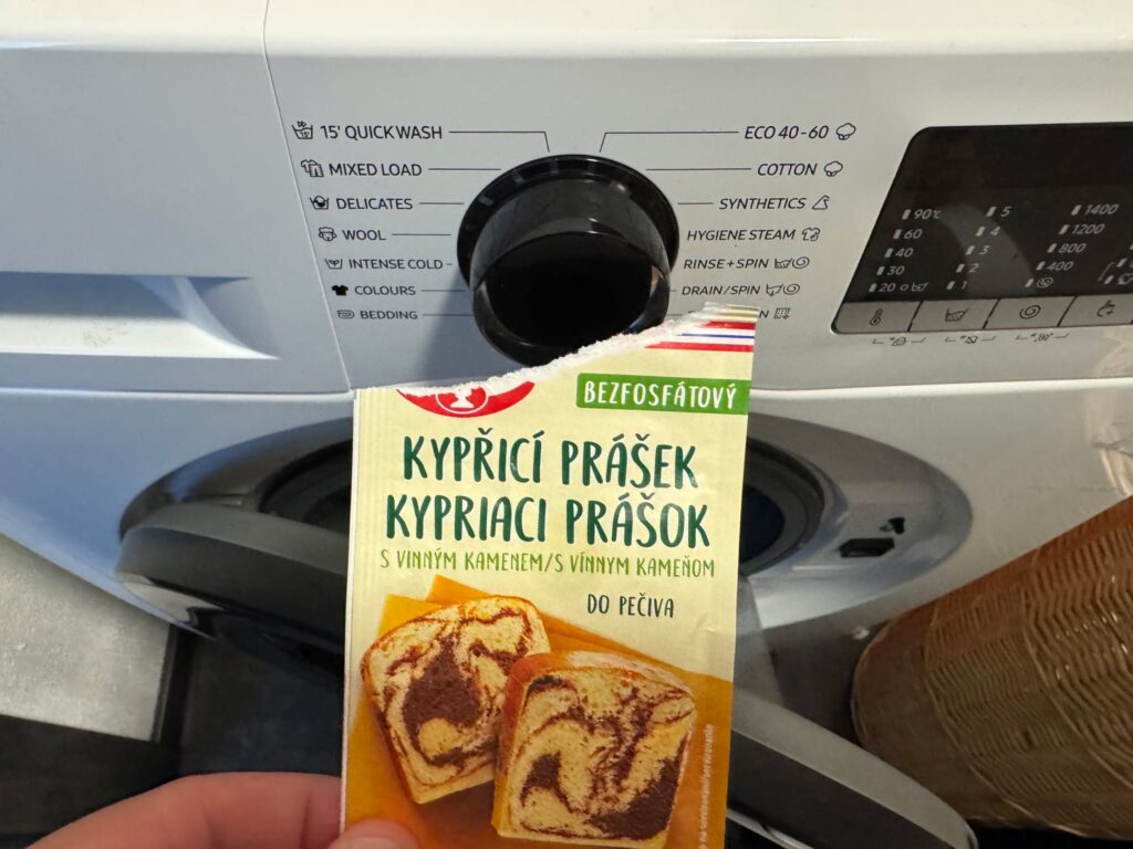 pracka kupriaci prasok
