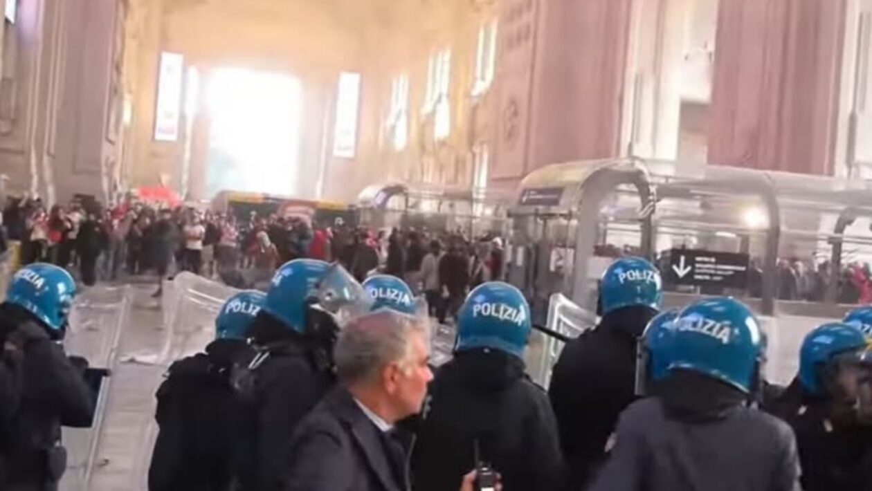 taliansko demonstracie