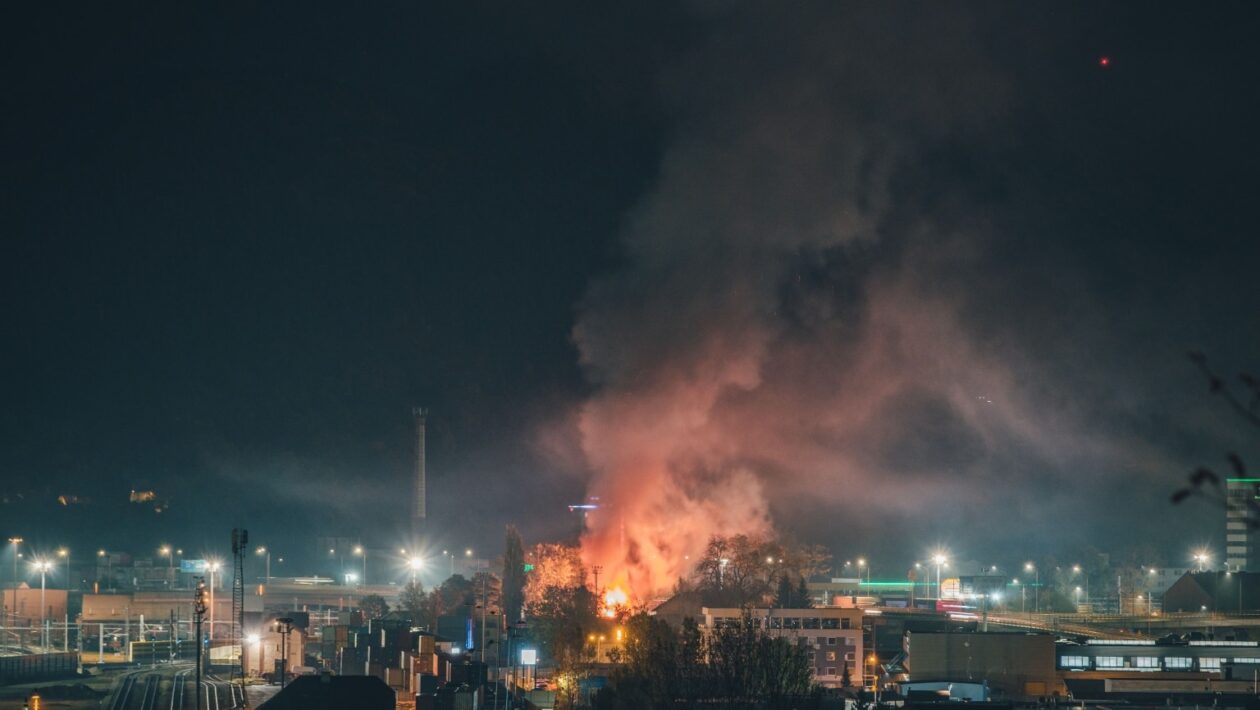 zilina poziar