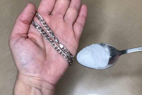 cistenie striebro soda