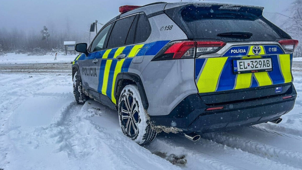 pocasie sneh policia