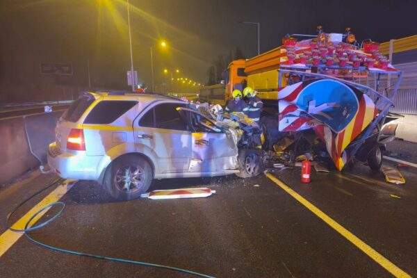 dopravna nehoda d2 malacky bratislava tunel
