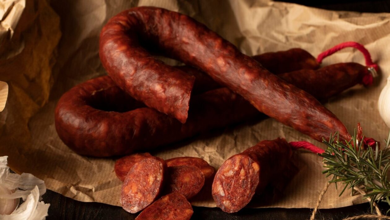 klobasa biely povlak