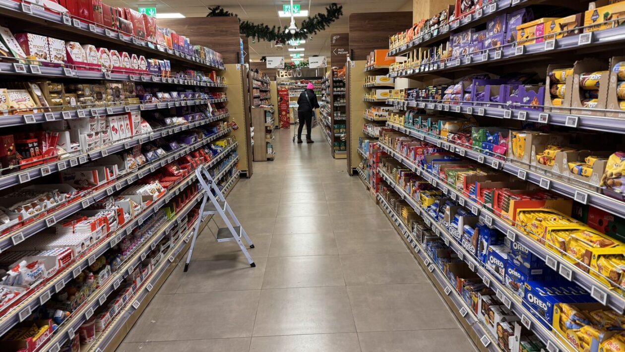 obchod nakupovanie potraviny