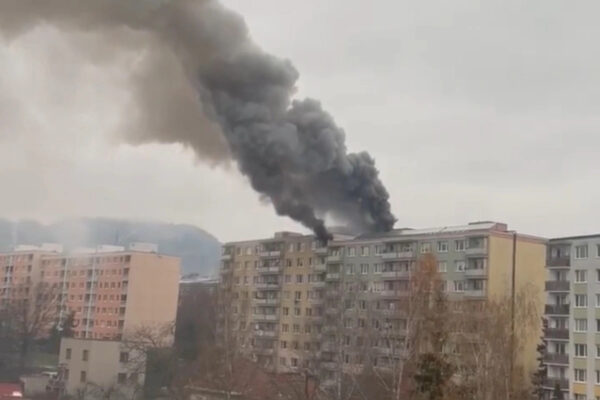 poziar banska bystrica panelak
