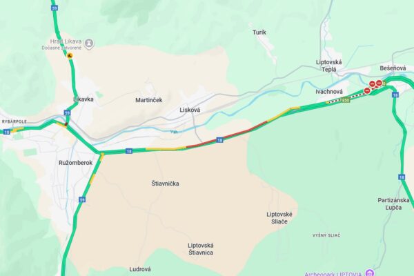 doprava ruzomberok kolona