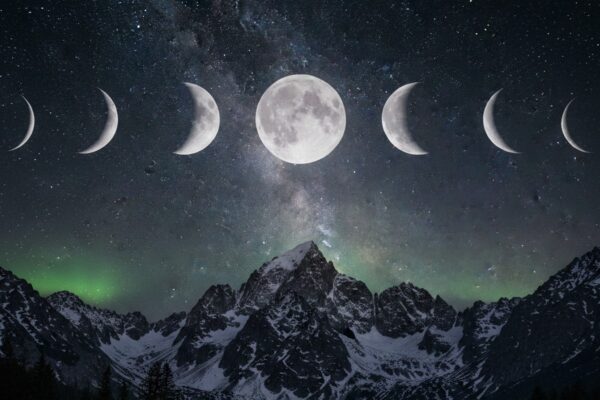 fazy mesiaca spln telo