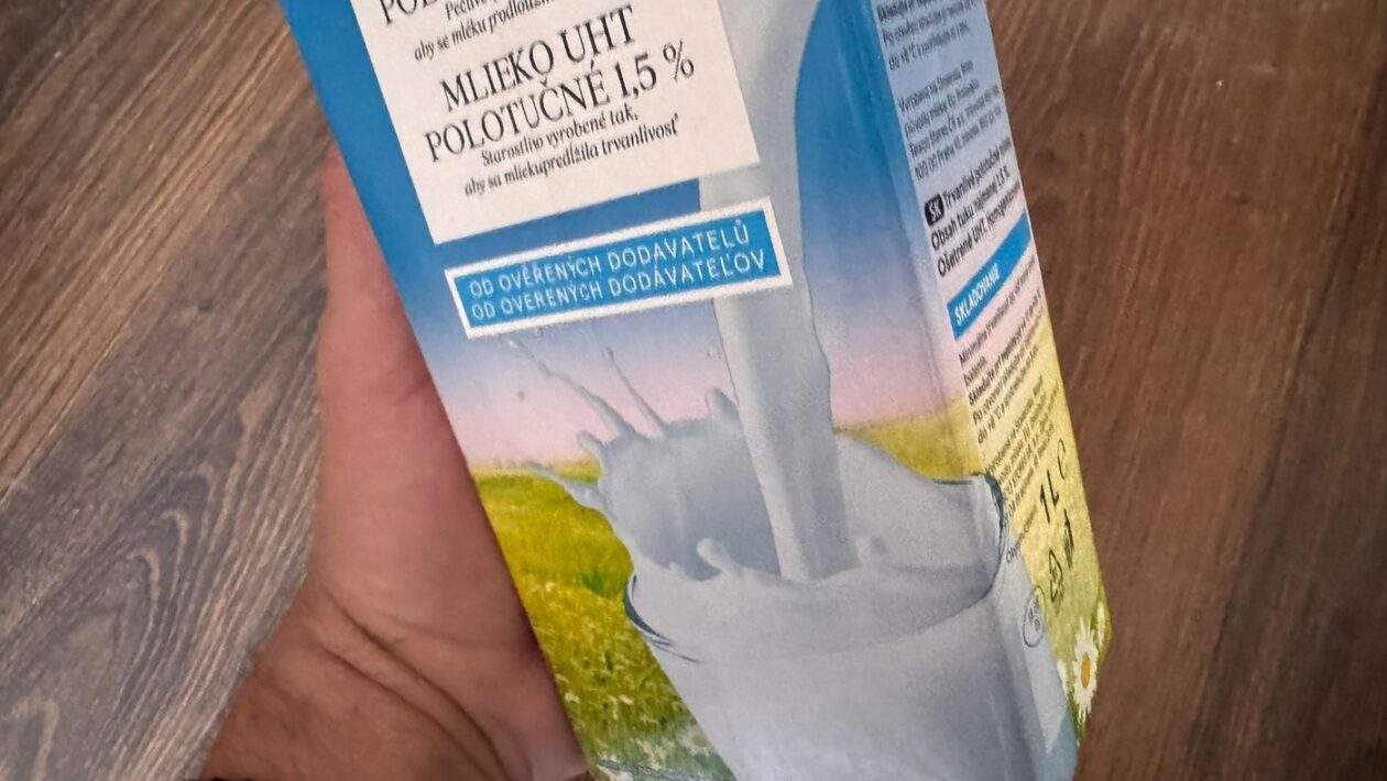 mlieko odpad vyhodit kos