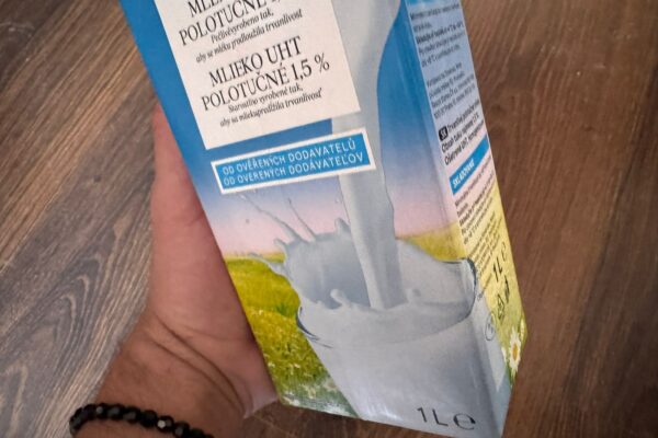 mlieko odpad vyhodit kos