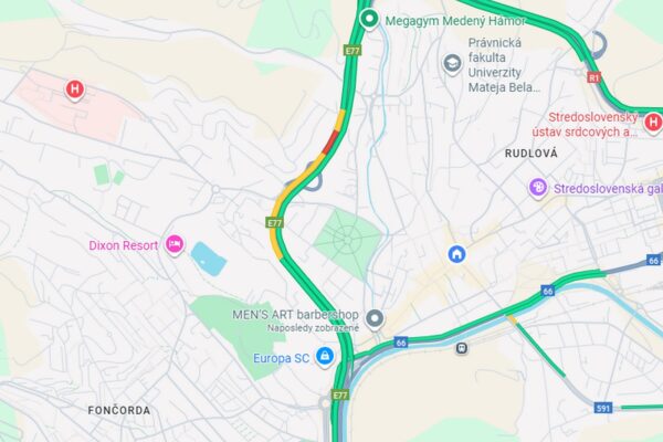 nehoda banska bystrica