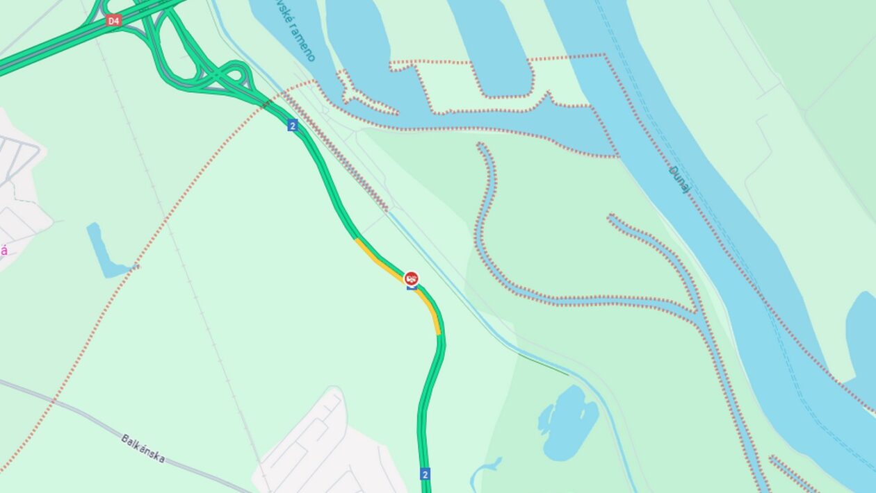 nehoda bratislava rusovce