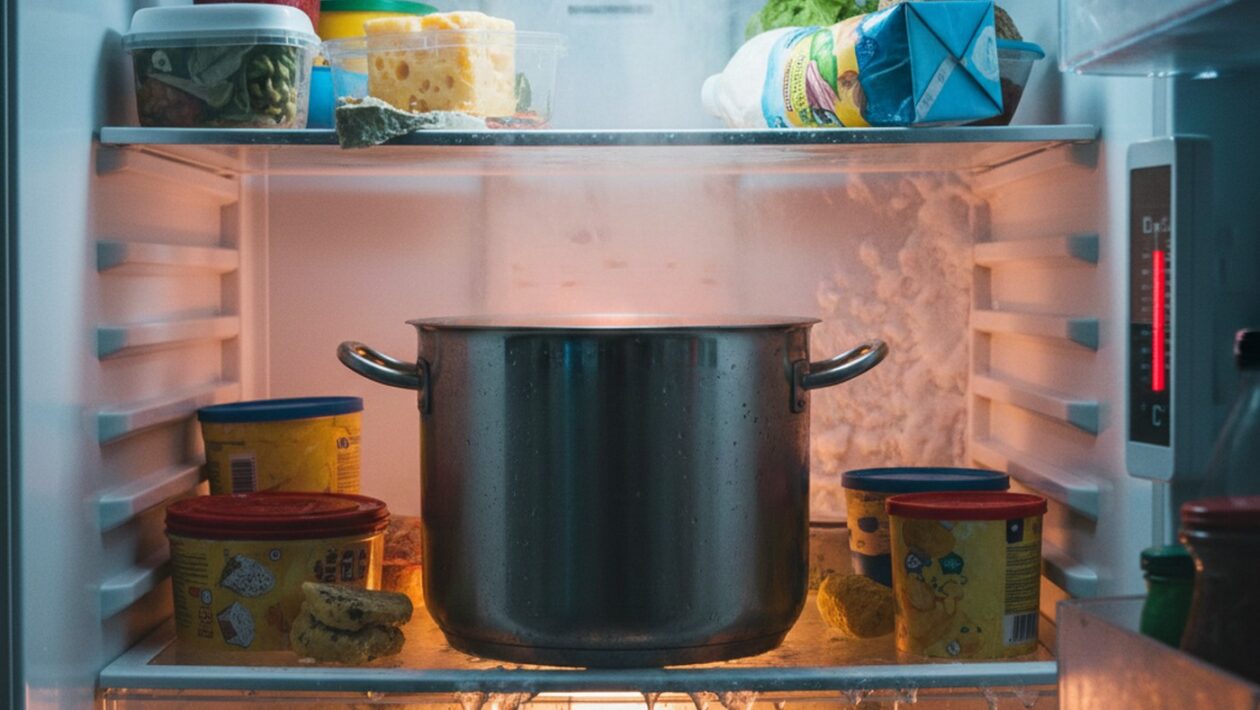 teple jedlo chladnicka