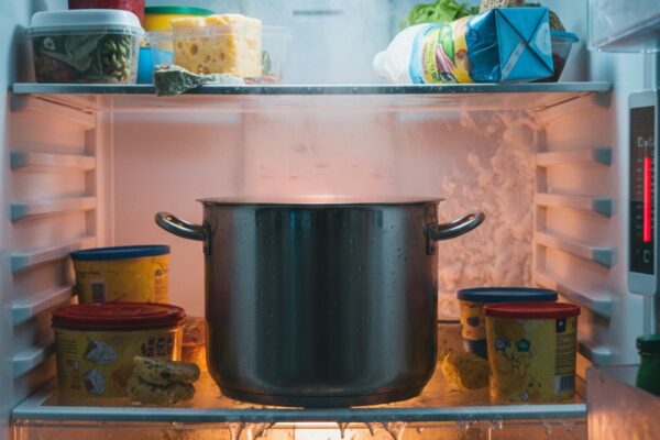 teple jedlo chladnicka