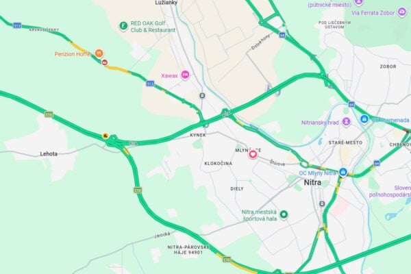 nehoda nitra
