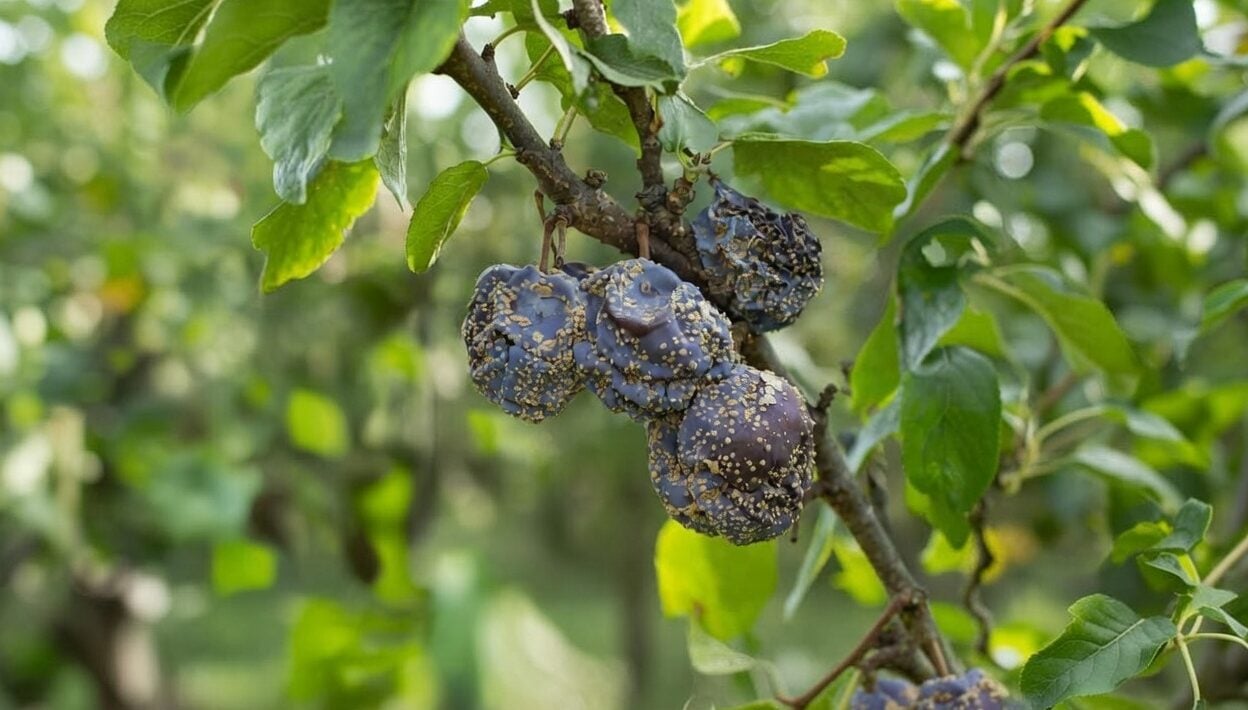 slivky choroba grmanik