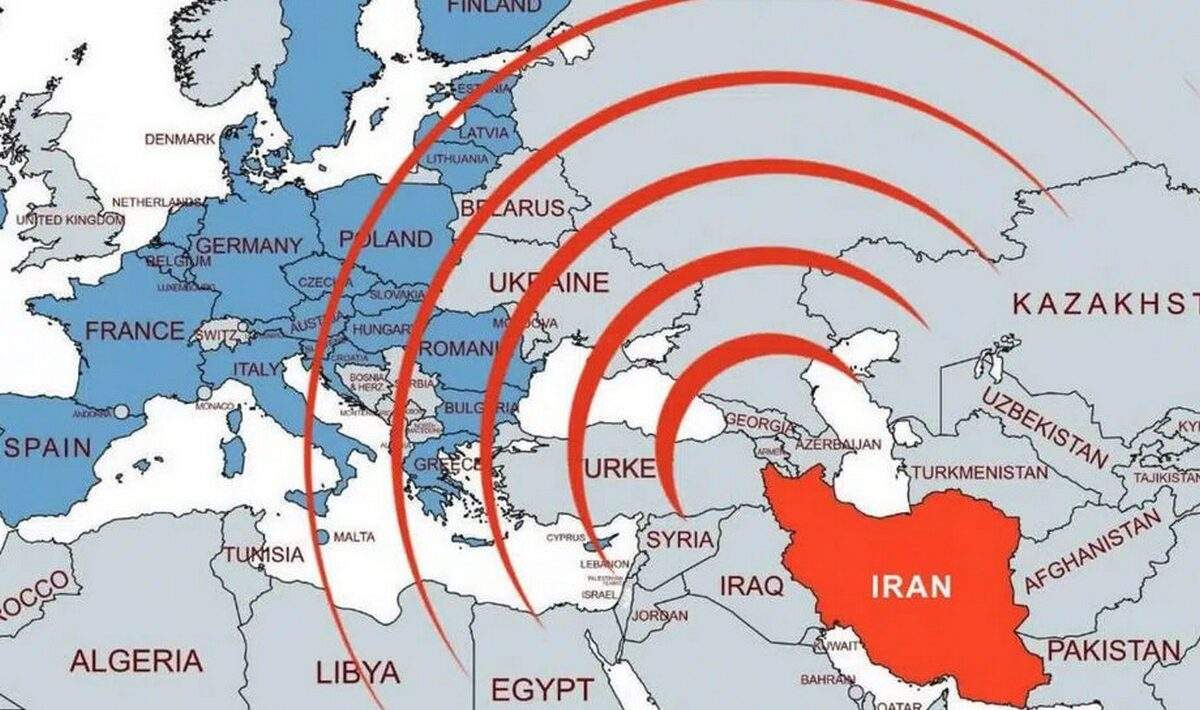 iran izrael mapa nestandard1