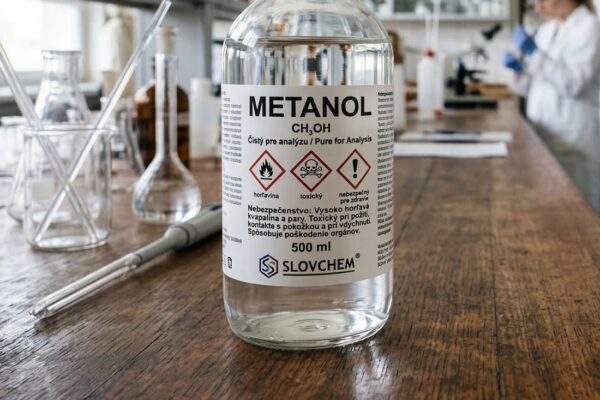 metanol otrava
