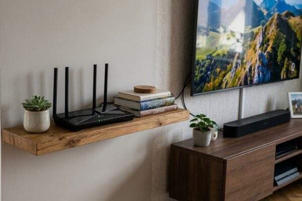 wifi router slaby internet