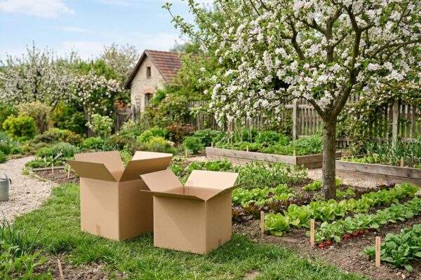 krabice zahrada