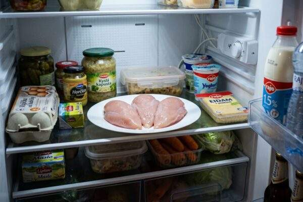 kuracie maso chladnicka