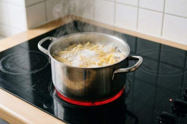 sporak varenie cestoviny