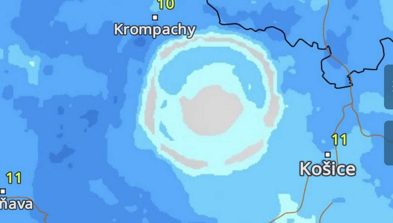 kruh radar slovensko