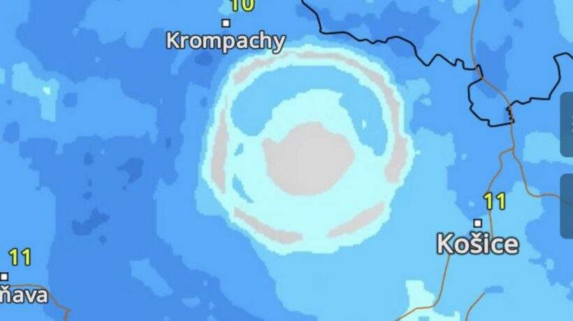kruh radar slovensko