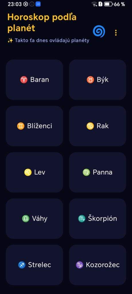 Screenshot 20260605 230324 sk horoskop MainActivity