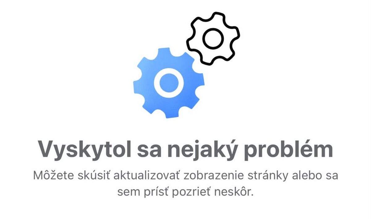 nefunguje facebook vypadok