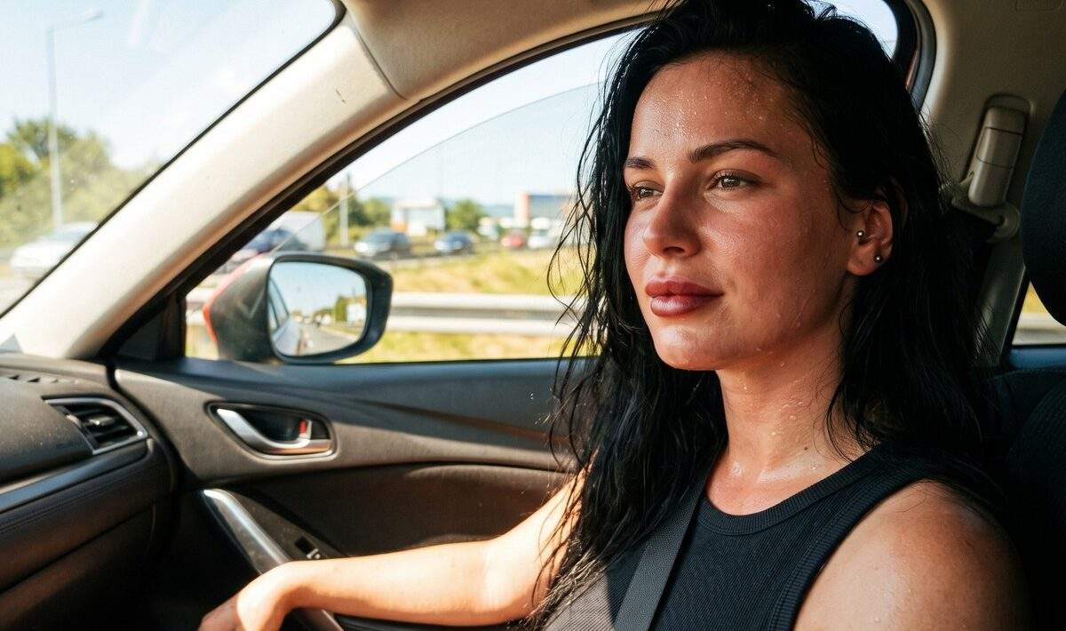 zena auto ochladenie