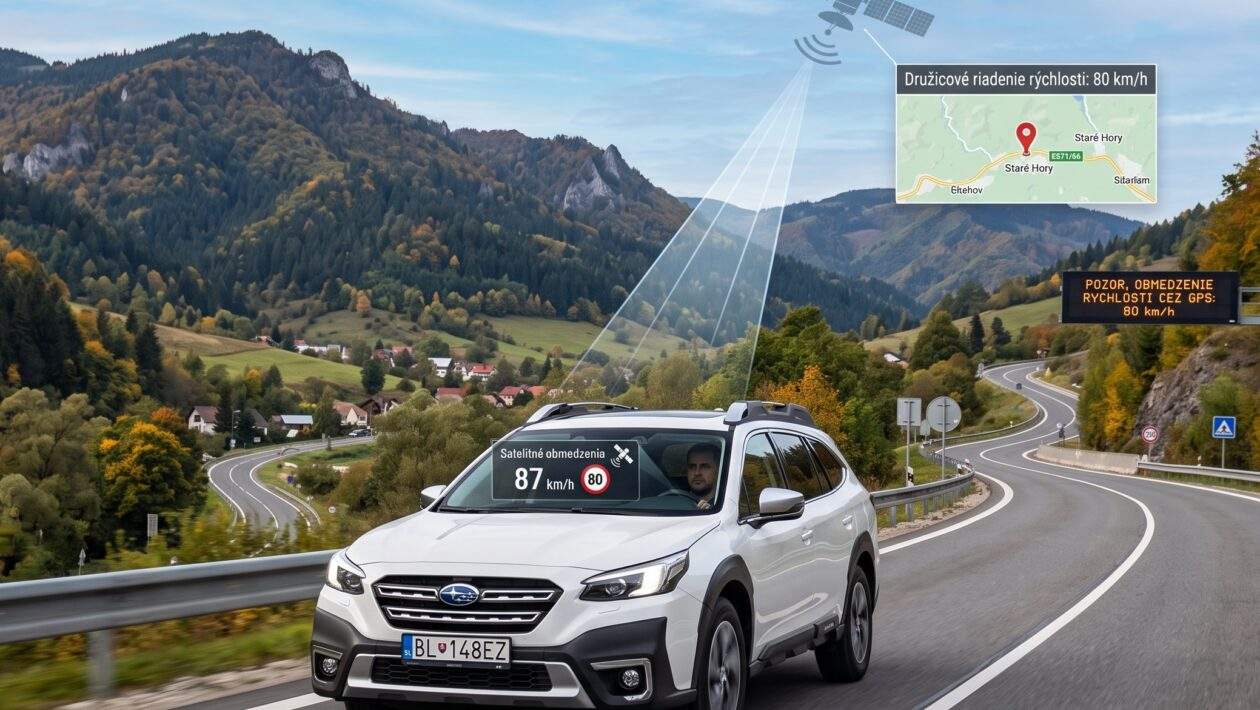 obmedzenie auto satelit