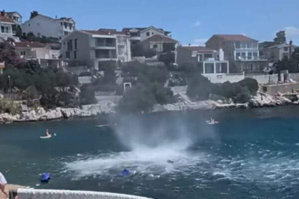 vodny vir chorvatsko tornado