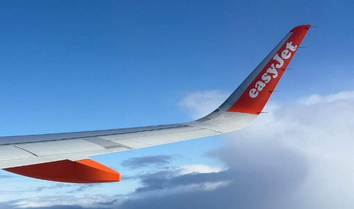 easyjet lietadlo